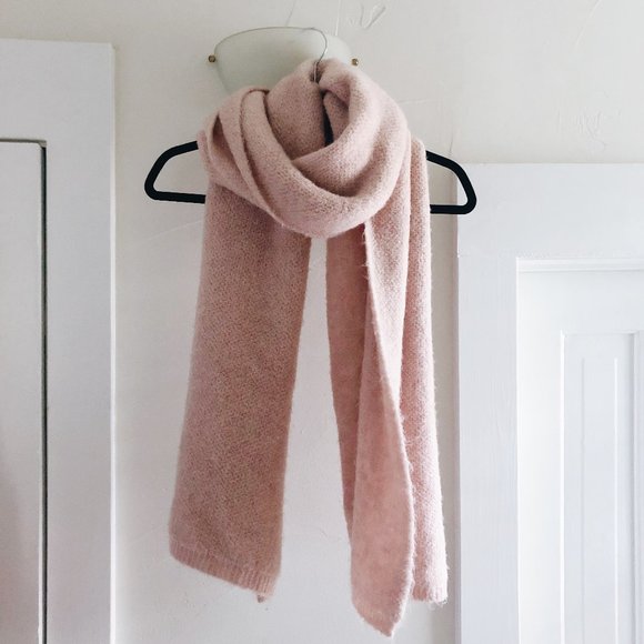 Zara Accessories - Zara Blush Pink Oversized Blanket Scarf OS